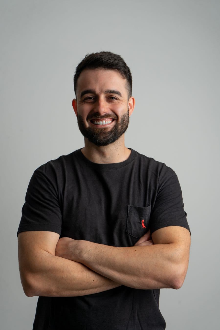 Retrato de Marcos Ibáñez, del equipo de Línea Pilates Studio